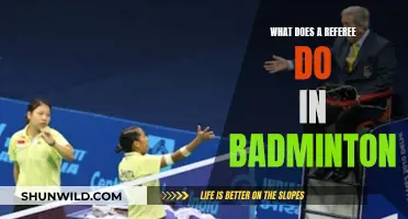 Badminton Referees: Their Role and Responsibilities