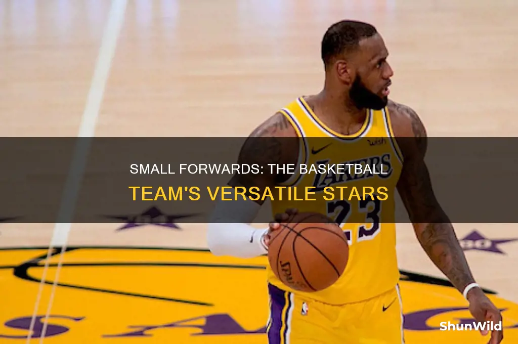 what does a sf do in basketball