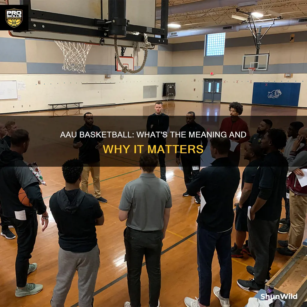 what does aau basketball stand for