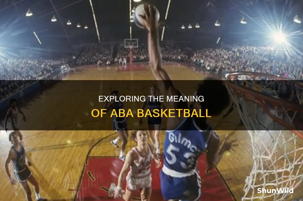 what does aba basketball stand for