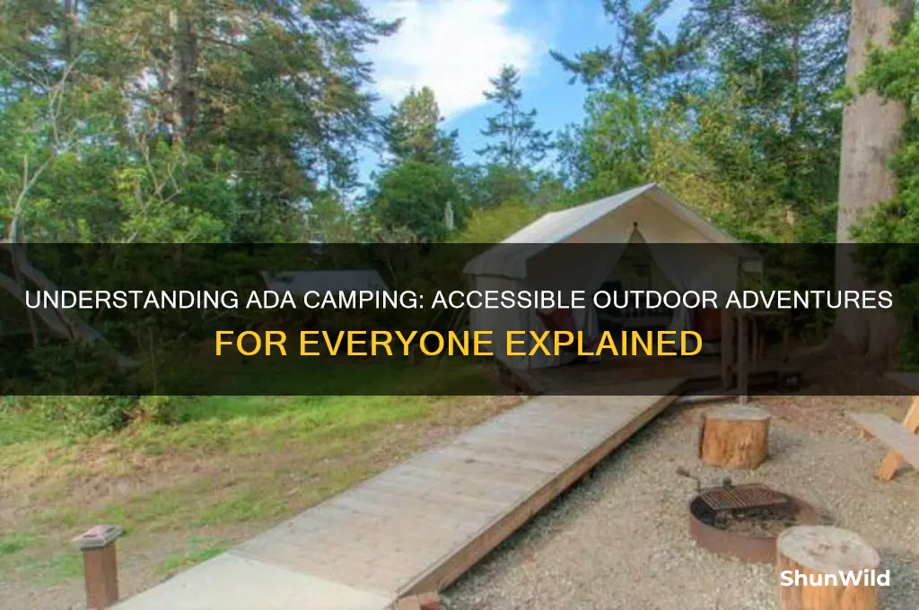 what does ada camping mean