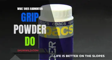 How Badminton Grip Powder Enhances Your Game