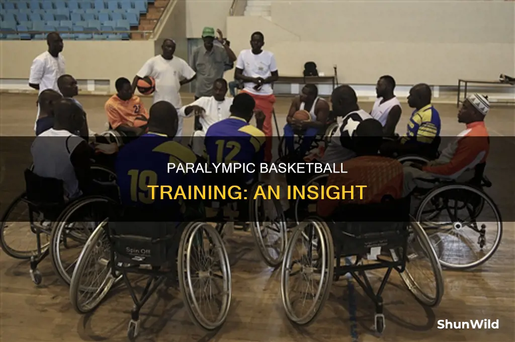 what does basketball paralympic training look like