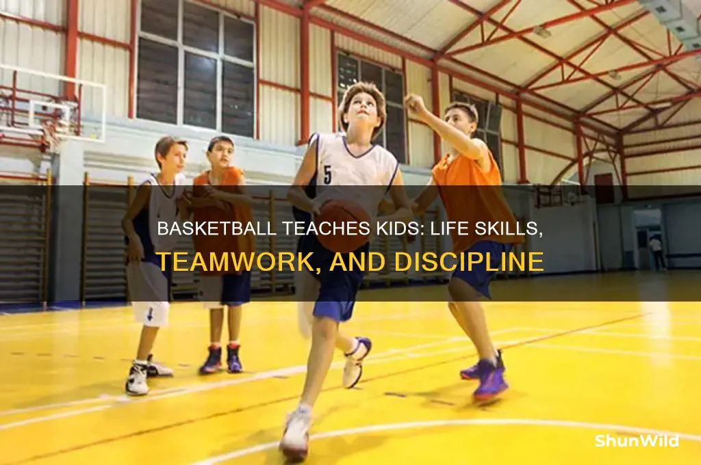 what does basketball teach kids