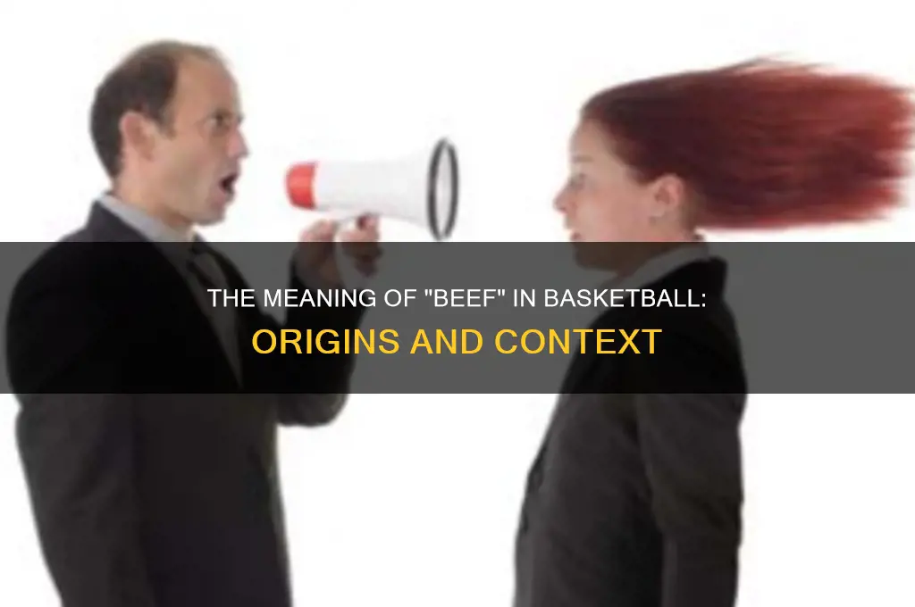 what does beef in basketball stand for