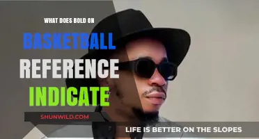 Basketball Reference: Understanding Bold Stats