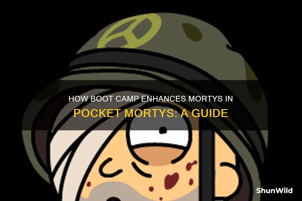 what does boot camp do in pocket mortys