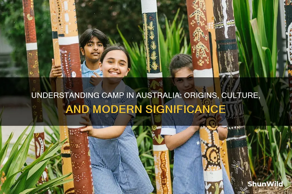 what does camp mean australia
