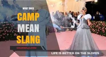 What Does 'Camp' Mean in Slang? Decoding Its Modern Usage and Origins
