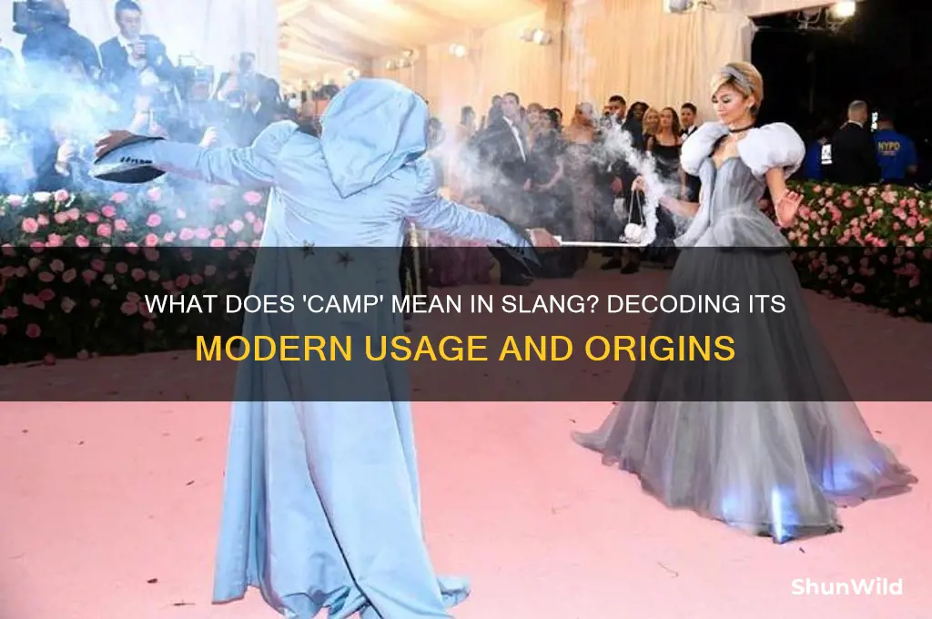 what does camp mean slang