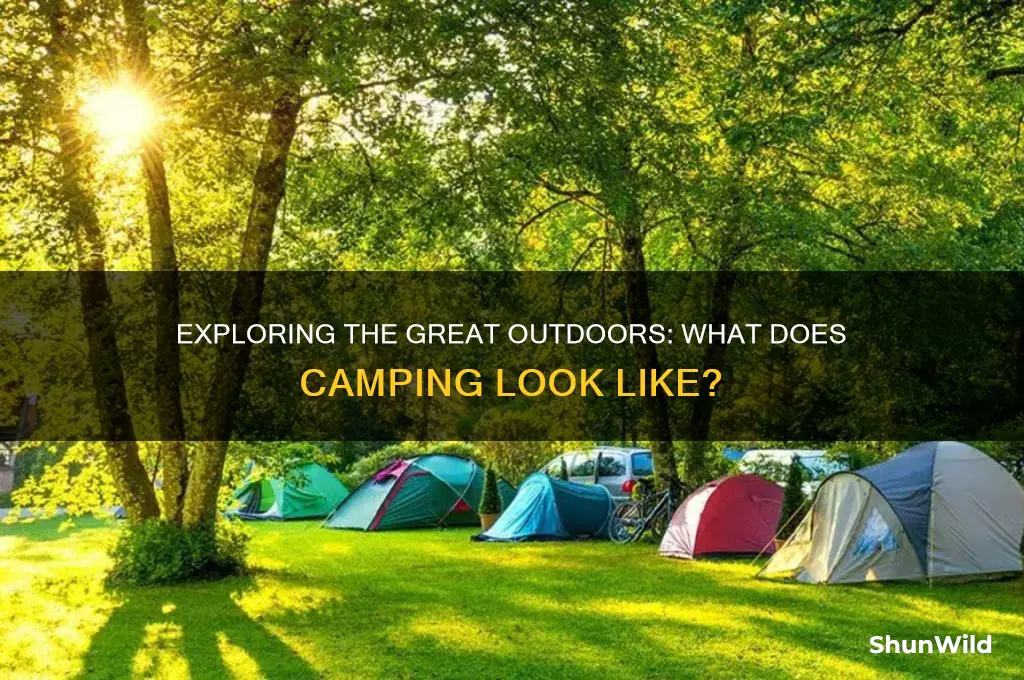 what does camping look like