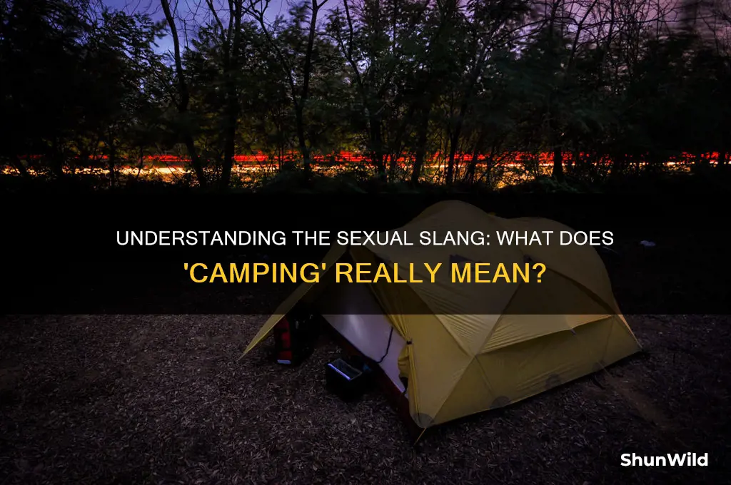 what does camping mean sexually