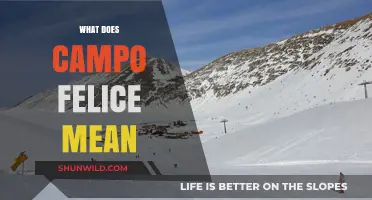 Campo Felice Meaning: Unveiling the Italian Ski Resort's Name Origin