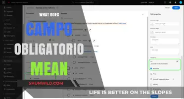 Understanding Campo Obligatorio: What It Means and Why It Matters