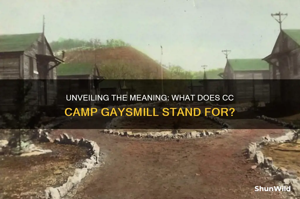 what does cc camp gaysmill