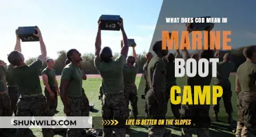 Understanding the Meaning of COD in Marine Boot Camp Training