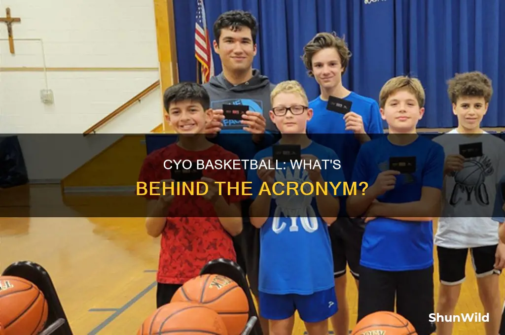 what does cyo basketball stand for