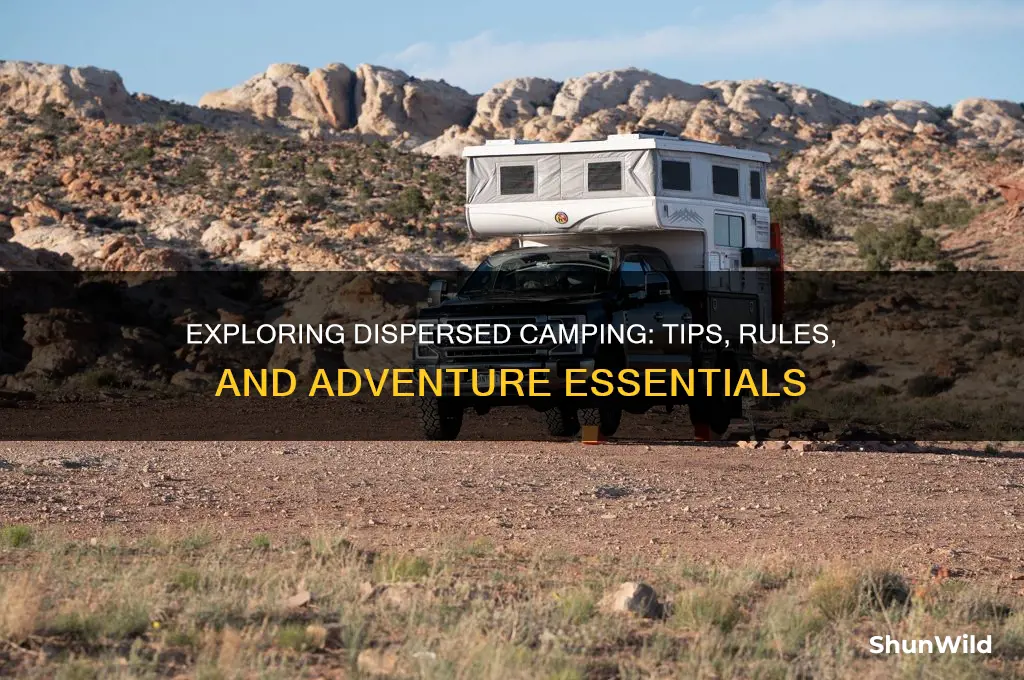 what does dispersed camping
