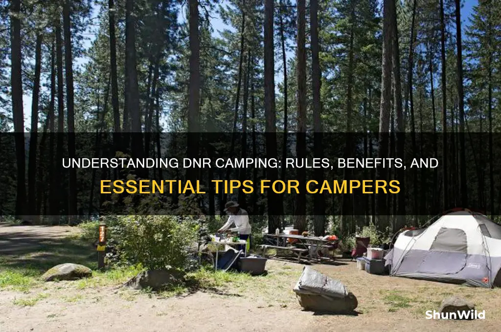 what does dnr camping mean
