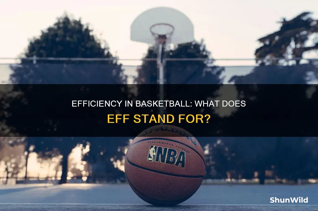 what does eff stand for in basketball