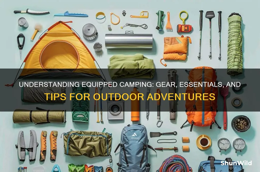 what does equipped camping mean