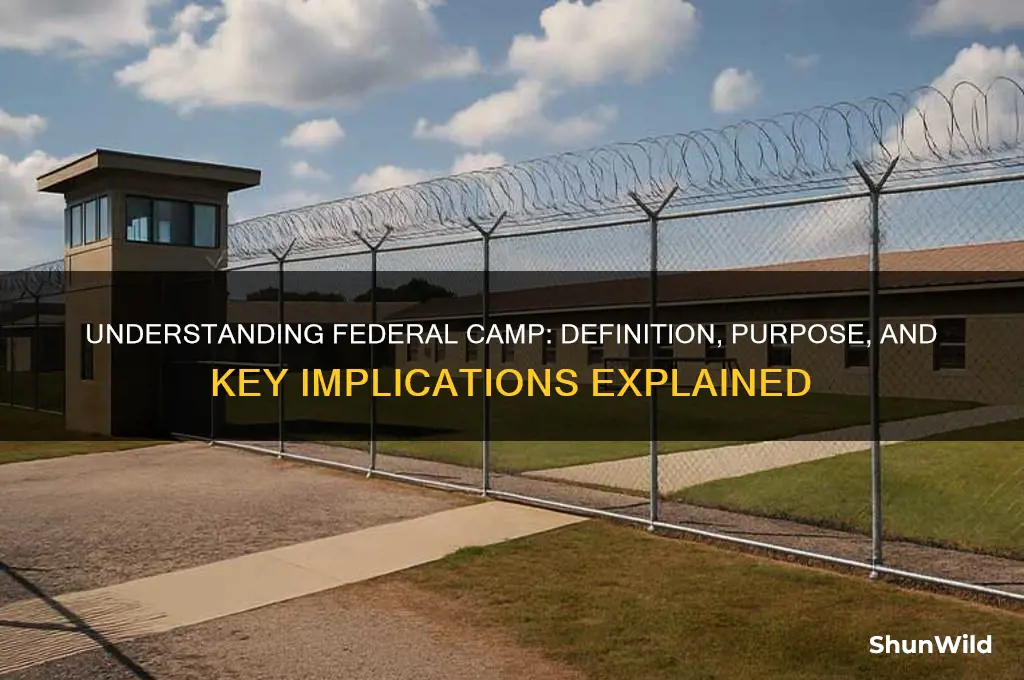 what does federal camp mean