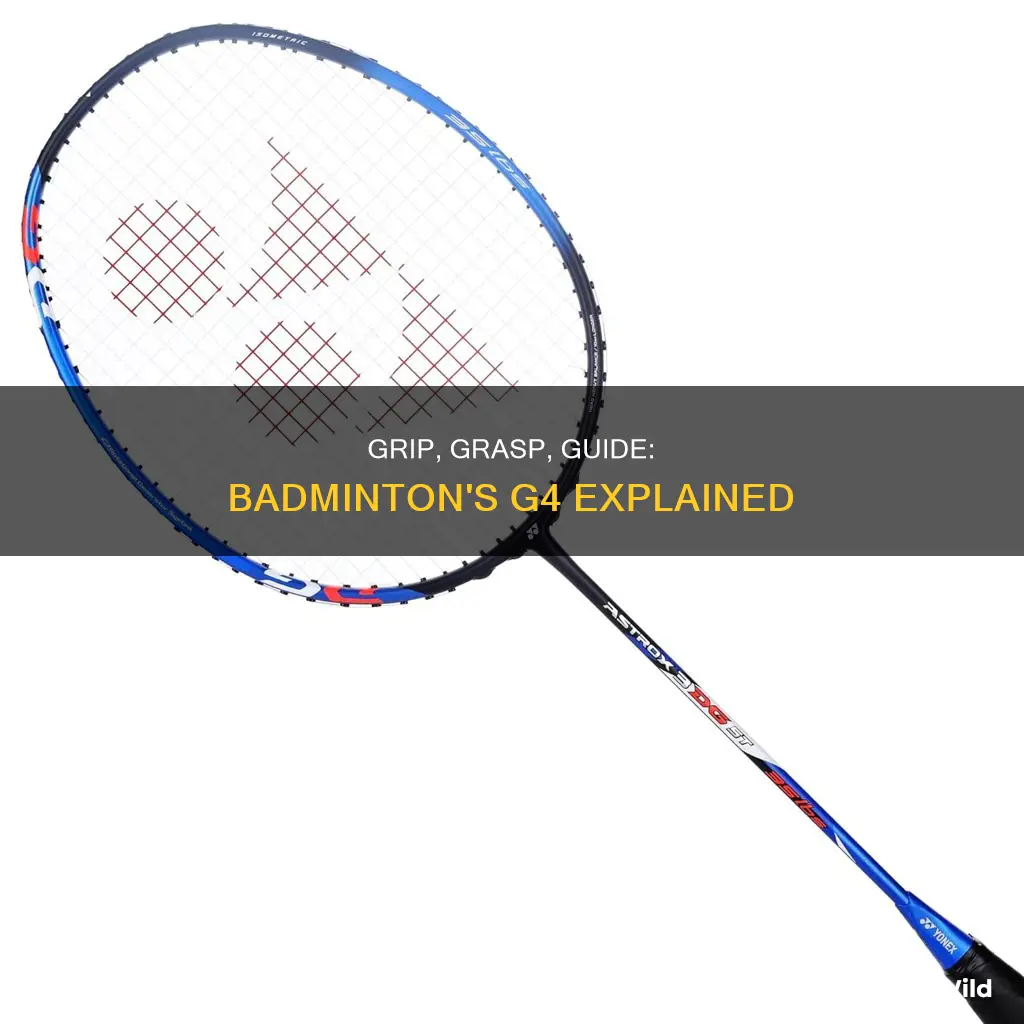 what does g4 mean in badminton