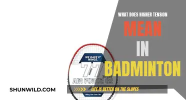 Badminton Racket Tension: Higher Tension, Better Performance?