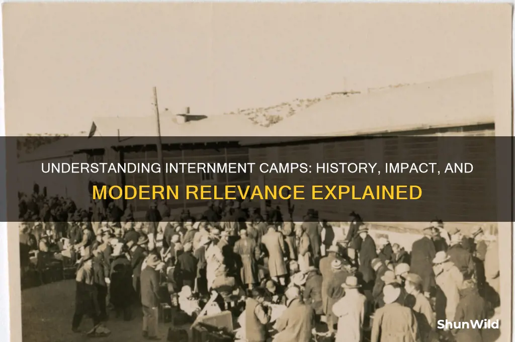 what does internment camp mean
