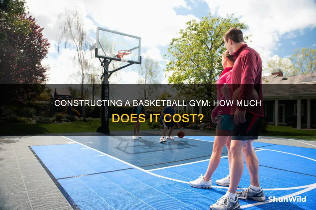 what does it cost to build a basketball gym