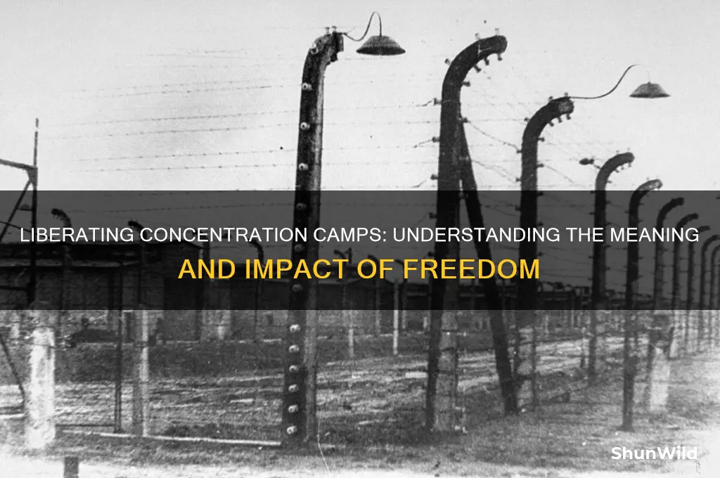 what does it mean to liberate a concentration camp