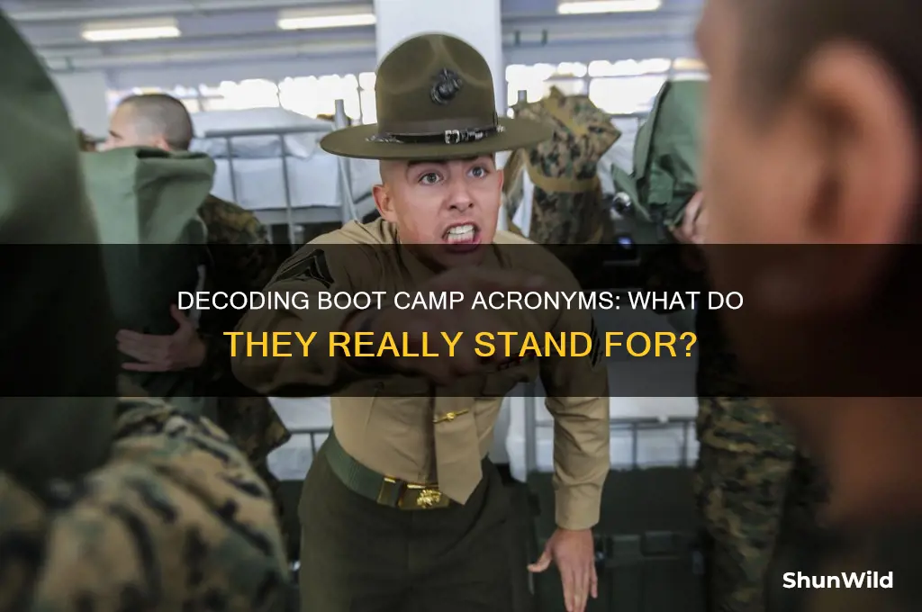 what does it stand for in boot camp
