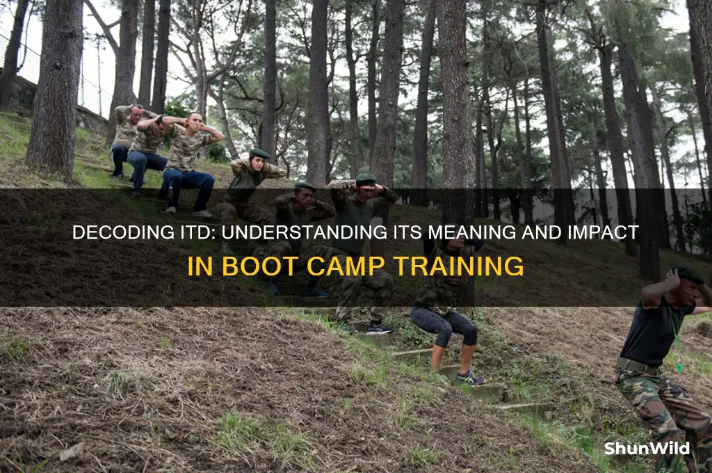 what does itd mean in boot camp