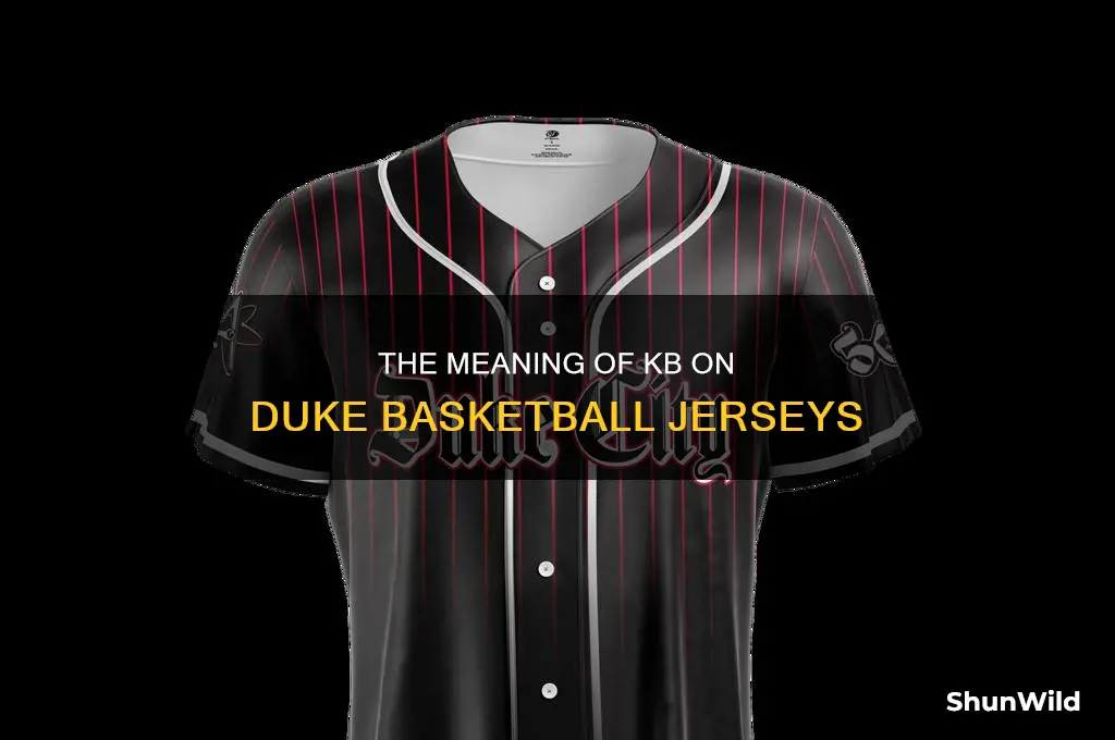what does kb stand for on duke basketball jerseys