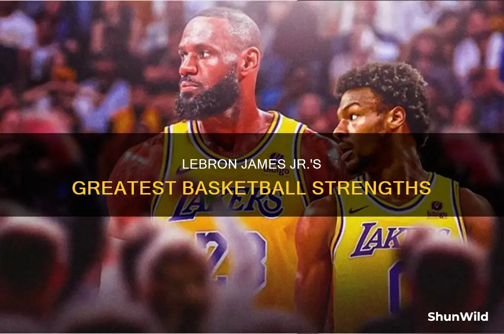what does lebron james jr do best in basketball