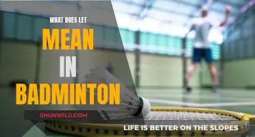 Understanding the 'Let' Call in Badminton
