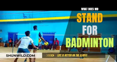 What Does 'MD' Mean in Badminton?