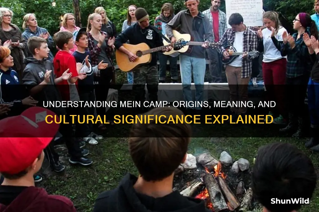 what does mein camp mean
