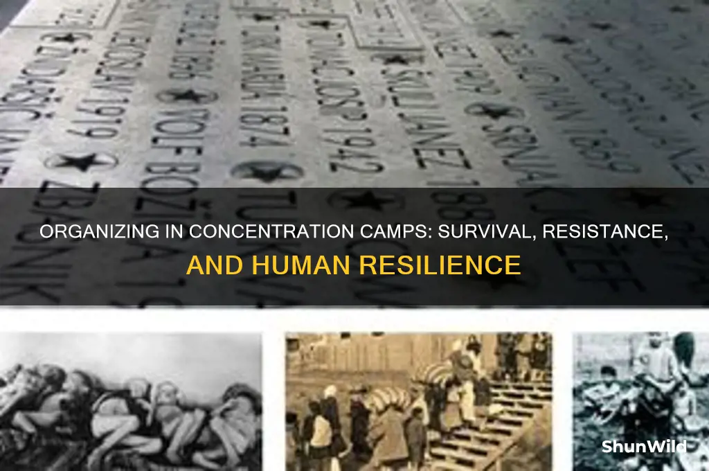 what does organizing mean in concentration camps
