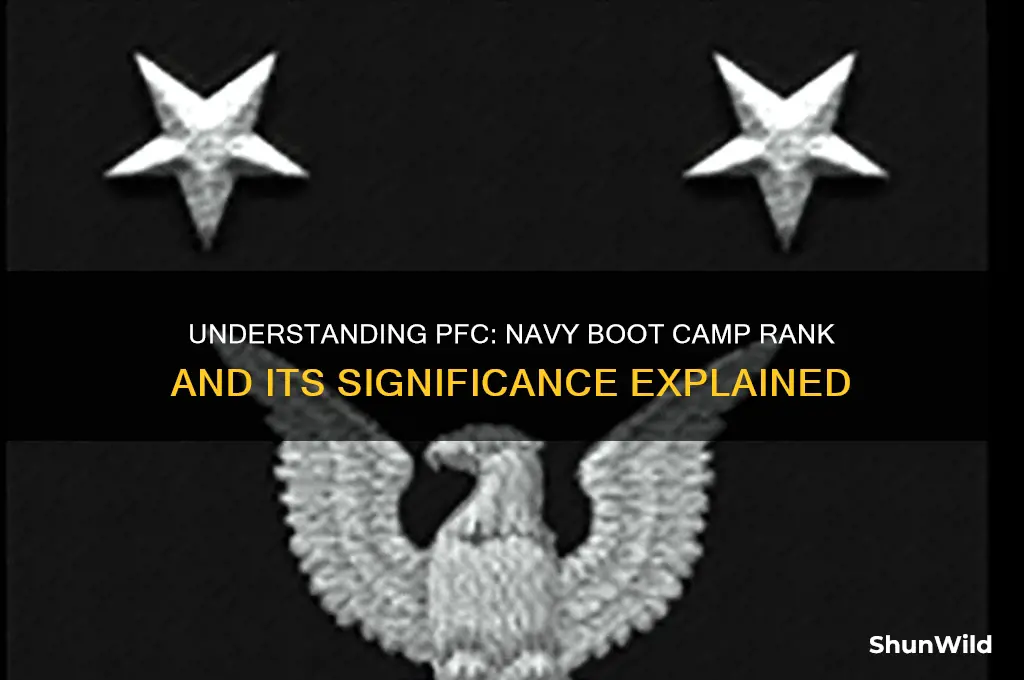 what does pfc stand for navy boot camp