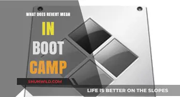 Understanding Revert in Boot Camp: Meaning, Process, and Implications