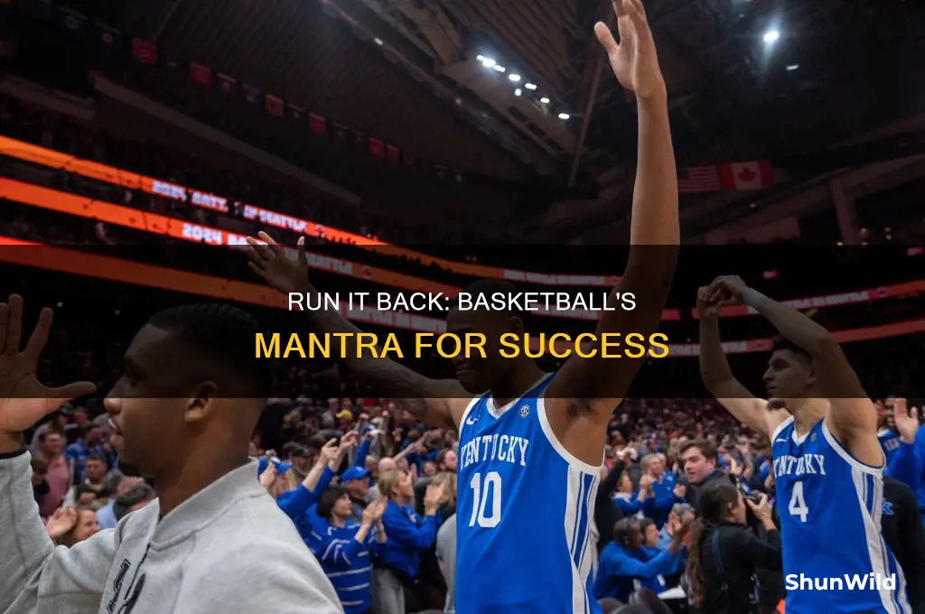 what does run it back by basketball