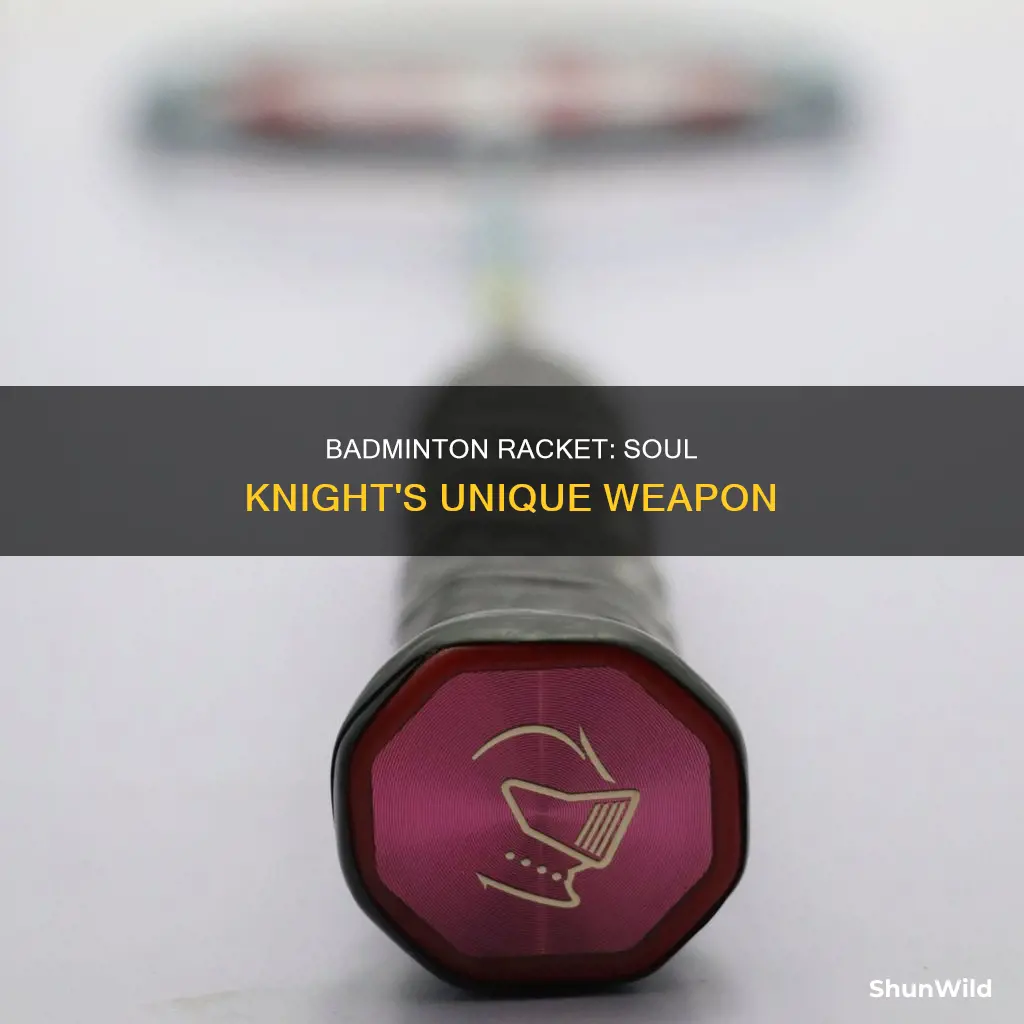 what does the badminton racket do in soul knight