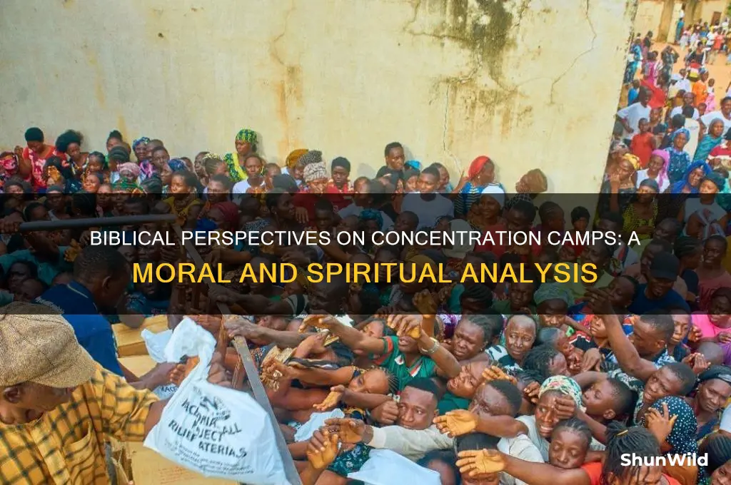 what does the bible say about concentration camps