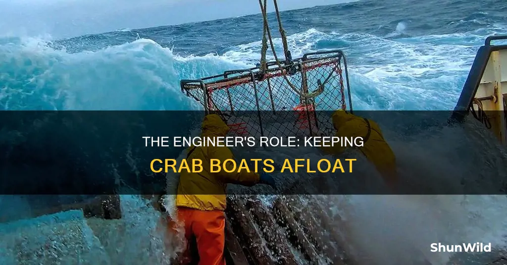 what does the engineer on a crab boat dp