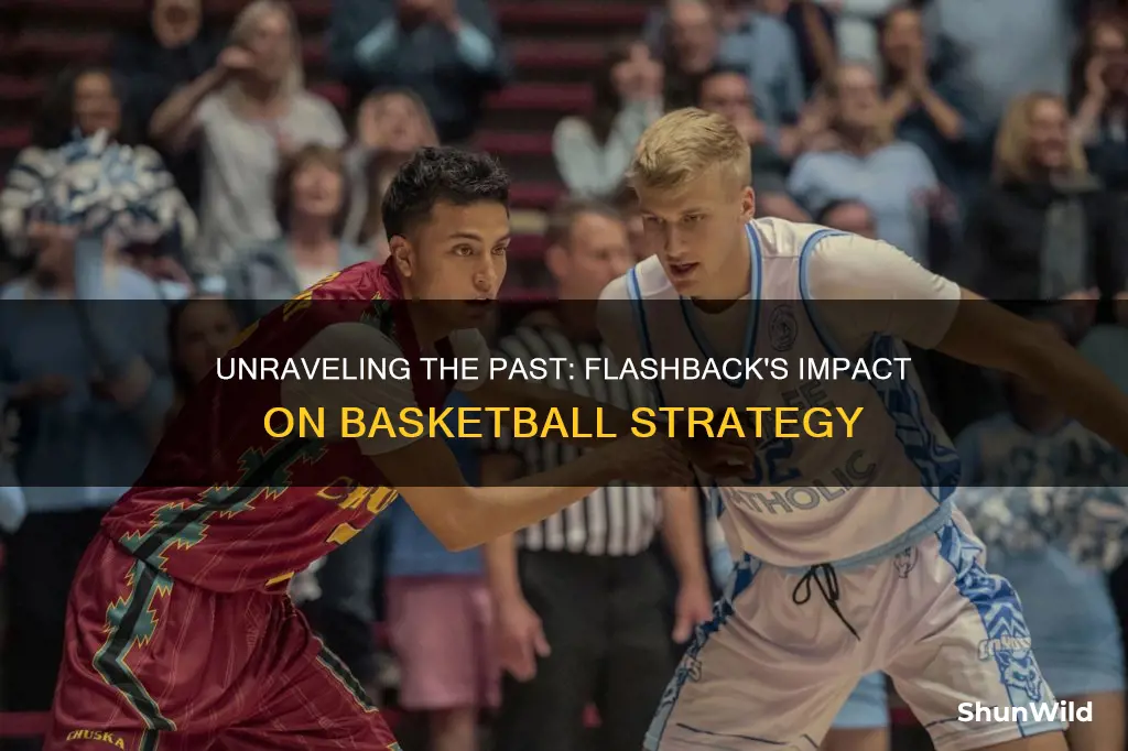 what does the use of flashback accomplish in basketball blues