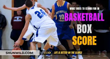 Understanding Basketball Box Scores: What Does 'TO' Mean?