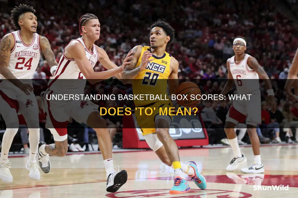 what does to stand for in basketball box score