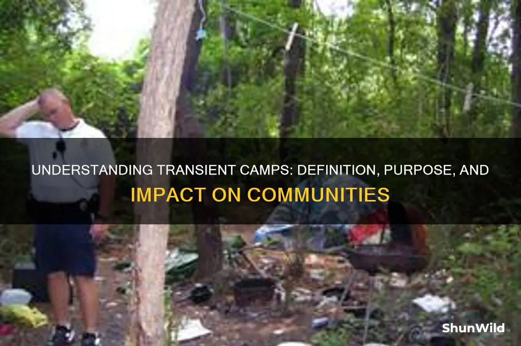 what does transient camp mean