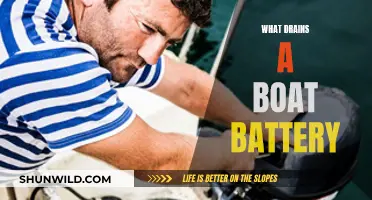 How to Avoid Draining Your Boat Battery